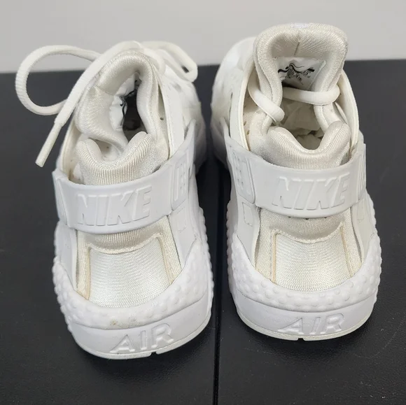 Nike Air Huarache Run Women's Size 6 Running Shoes White Ivory - Picture 4 of 6